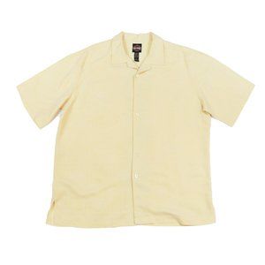 Harley Davidson Motorcycles Yellow Hawaiian Shirt